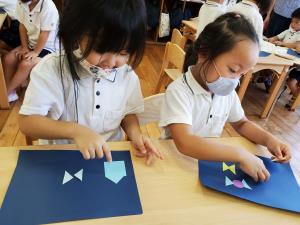 蝶々ができたよ! 蝶々ができたよ!