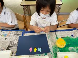 星がたくさんできたよ! 星がたくさんできたよ!