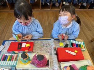 どんなお雛様ができるかな? どんなお雛様ができるかな?