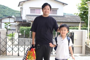 登園中!楽しみだね 登園中!楽しみだね