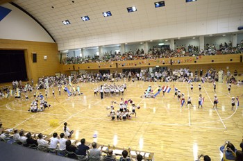 たくさんの方に応援していただきました!年長組マーチング たくさんの方に応援していただきました!年長組マーチング