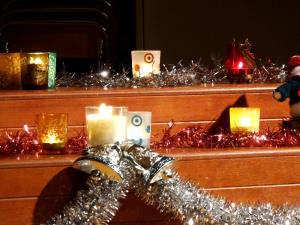 クリスマスのキャンドル クリスマスのキャンドル