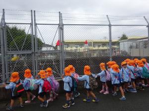 みんなの幼稚園が見えるね! みんなの幼稚園が見えるね!