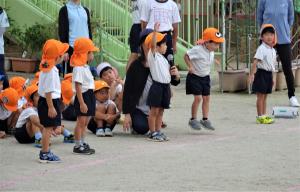 はい!年中組もはりきっています。 はい!年中組もはりきっています。