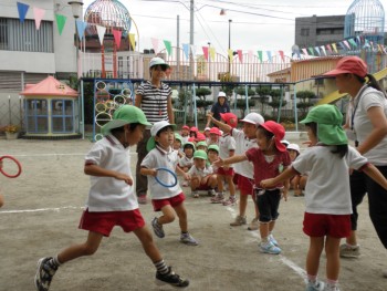 こっちだよ!! こっちだよ!!