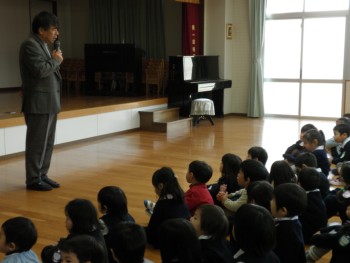 園長先生のお話 園長先生のお話