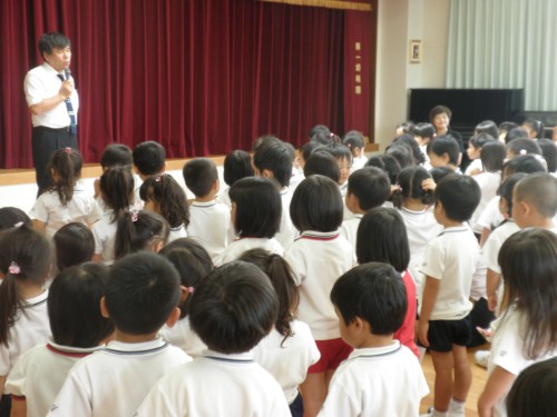 園長先生のお話 園長先生のお話