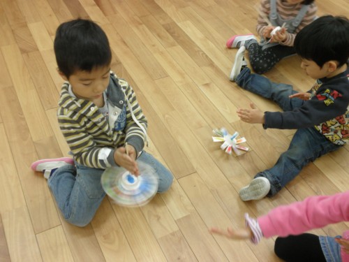 手作りこま回し 手作りこま回し