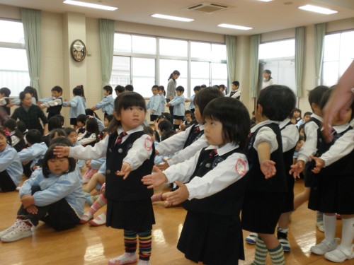 始業式がはじまります 始業式がはじまります