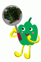 ピーマンは甘辛く炒めました ピーマンは甘辛く炒めました