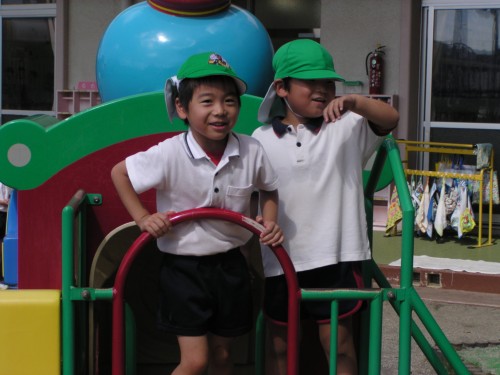 暑くても、げんきだよ! 暑くても、げんきだよ!