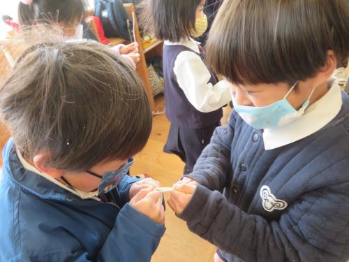 どっちが勝つかな? どっちが勝つかな?