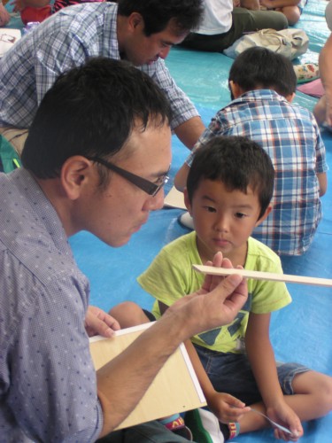 職人のようなお父様の眼、素敵です。 職人のようなお父様の眼、素敵です。