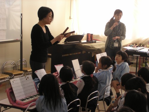 楽器の正しい扱い方を再確認。 楽器の正しい扱い方を再確認。