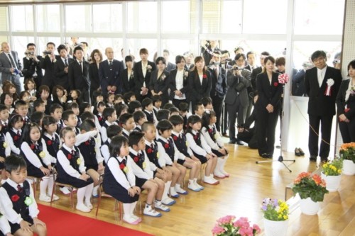 卒園式が始まりました 卒園式が始まりました