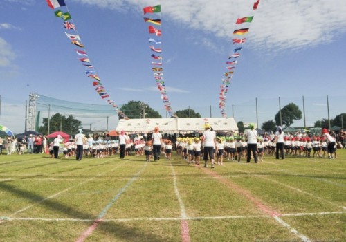 絶好の運動会日和 絶好の運動会日和