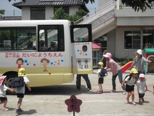 非常口よりの避難 非常口よりの避難