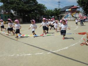 ひよこ組 かけっこ ひよこ組 かけっこ