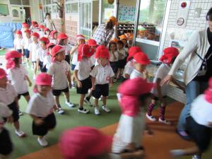 慌てず!急いで逃げましょう 慌てず!急いで逃げましょう