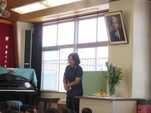 勝先生はね、第二幼稚園を創ってくださった先生です。