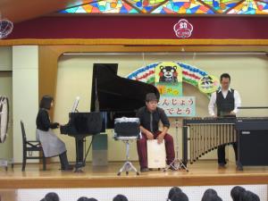 すばらしい演奏でした。 すばらしい演奏でした。