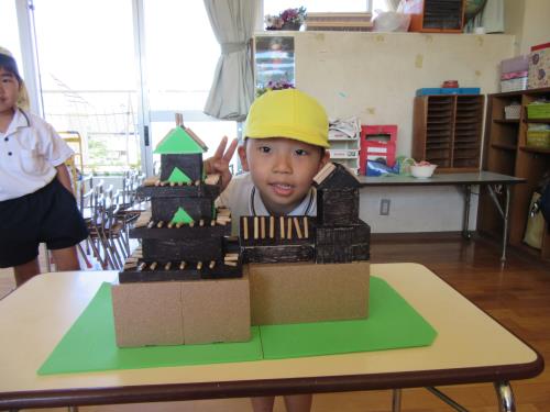 僕が作った熊本城です。