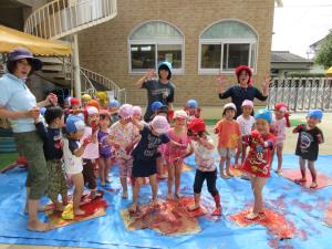 ぬるぬるしてるね! ぬるぬるしてるね!