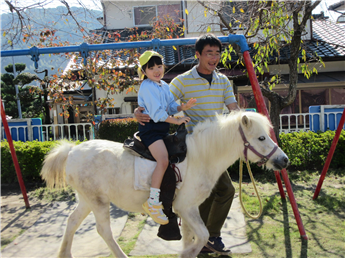 乗せてくれてありがとう! 乗せてくれてありがとう!