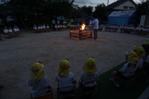 火が灯りました。 火が灯りました。