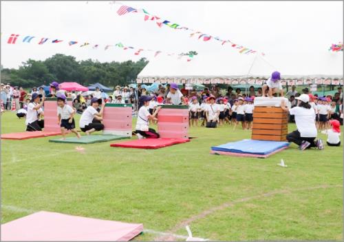 年中 巧技台登り 年中 巧技台登り
