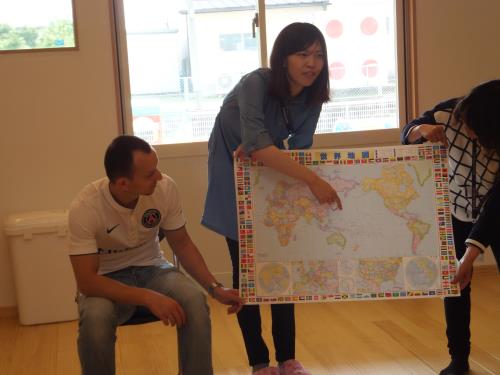 みんなの住んでいるところはここだよ みんなの住んでいるところはここだよ