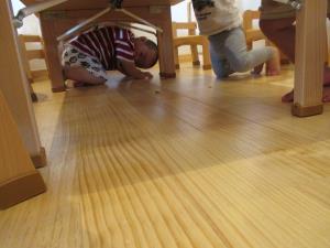 1歳児さんも上手です! 1歳児さんも上手です!