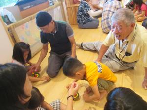 上手に回せるかな? 上手に回せるかな?