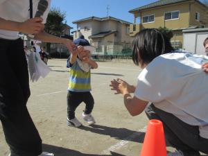 ゴールまで走ったよ! ゴールまで走ったよ!