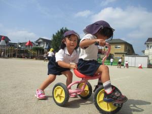 押してあげるね 押してあげるね