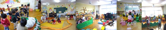 年少組 ひよこ組 劇遊び 年少組 ひよこ組 劇遊び