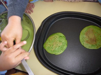 ほうれん草パンケーキ ほうれん草パンケーキ