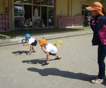 リレーがんばるぞ!! 年中組 リレーがんばるぞ!! 年中組