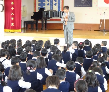 始業式 ~園長先生のお話~ 始業式 ~園長先生のお話~