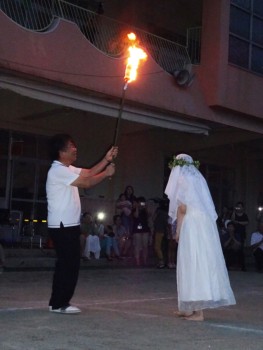 火のお女神様から園長先生へ 火のお女神様から園長先生へ