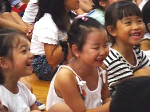 笑顔がいっぱいです。 笑顔がいっぱいです。