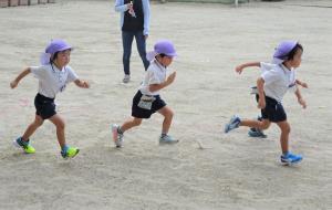 はりきっています。年長組さん はりきっています。年長組さん