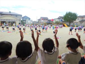 マーチングの応援 マーチングの応援