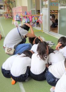 頭を守りましょう 頭を守りましょう